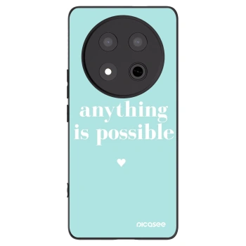 Picasee silikónový čierny obal pre Honor Magic7 Lite 5G - Anything is possible