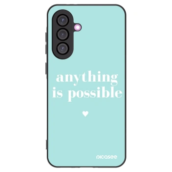 Picasee silikónový čierny obal pre Samsung Galaxy A56 5G A566B - Anything is possible