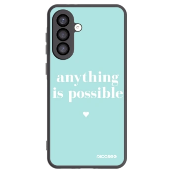 Picasee silikónový čierny obal pre Samsung Galaxy A26 5G A266B - Anything is possible