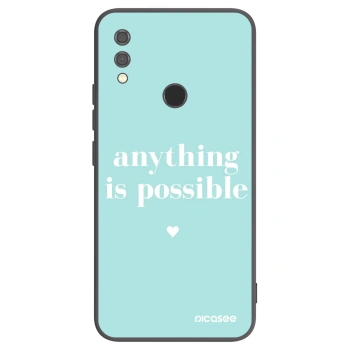 Picasee silikónový čierny obal pre Xiaomi Redmi Note 7 - Anything is possible