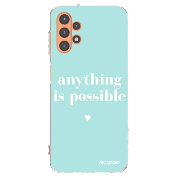 Picasee silikónový prehľadný obal pre Samsung Galaxy A13 5G - Anything is possible