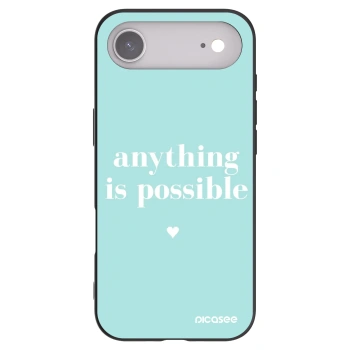 Picasee silikónový čierny obal pre Apple iPhone Air - Anything is possible