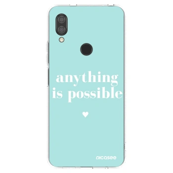 Picasee silikónový prehľadný obal pre Xiaomi Redmi 7 - Anything is possible