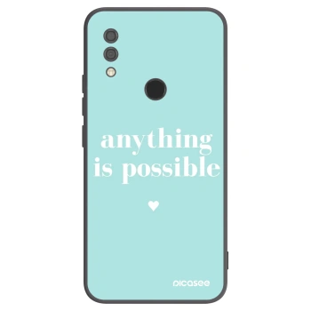 Picasee silikónový čierny obal pre Xiaomi Redmi 7 - Anything is possible