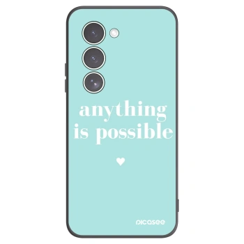 Picasee silikónový čierny obal pre Xiaomi Redmi 15 5G - Anything is possible