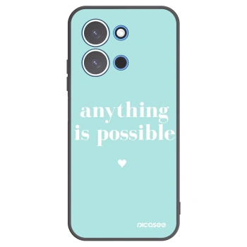 Picasee silikónový čierny obal pre Xiaomi Redmi 15C 4G - Anything is possible