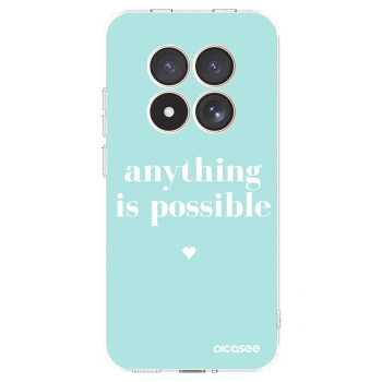 Picasee silikónový prehľadný obal pre Xiaomi Redmi Note 15 Pro 4G - Anything is possible