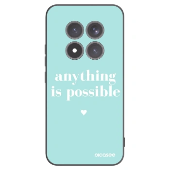 Picasee silikónový čierny obal pre Xiaomi Redmi Note 15 Pro+ - Anything is possible