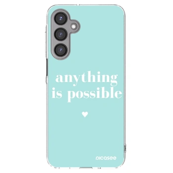 Picasee silikónový prehľadný obal pre Samsung Galaxy A16 4G - Anything is possible
