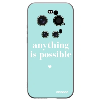 Picasee silikónový čierny obal pre Xiaomi 17 Ultra - Anything is possible