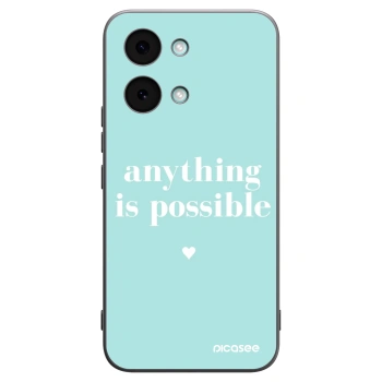Picasee silikónový čierny obal pre Xiaomi Poco X8 Pro Max - Anything is possible