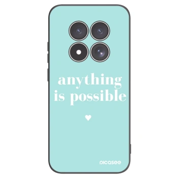 Picasee silikónový čierny obal pre Xiaomi Redmi Note 15 Pro 5G - Anything is possible