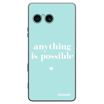 Picasee silikónový čierny obal pre Sony Xperia 10 VII - Anything is possible