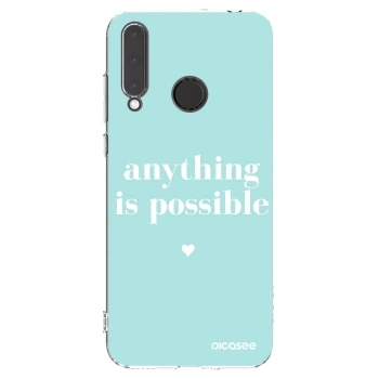 Picasee silikónový prehľadný obal pre Honor 20 Lite - Anything is possible