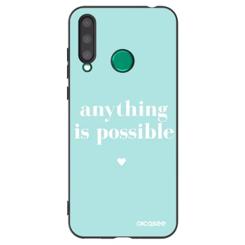 Picasee silikónový čierny obal pre Honor 20 Lite - Anything is possible