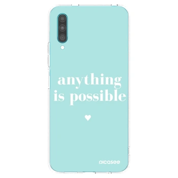 Picasee silikónový prehľadný obal pre Samsung Galaxy A30s A307F - Anything is possible