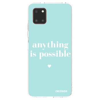 Picasee silikónový prehľadný obal pre Samsung Galaxy Note 10 Lite N770F - Anything is possible