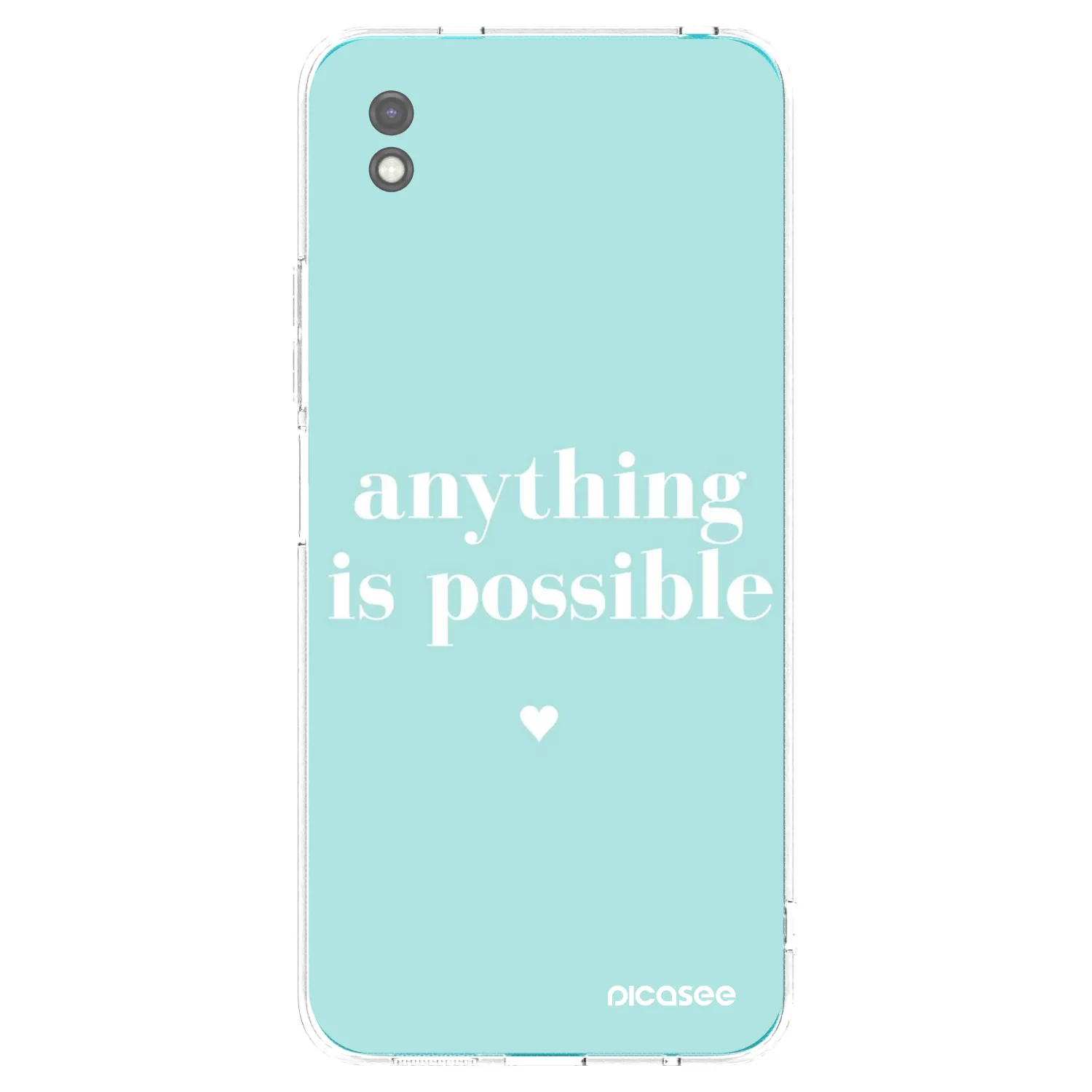 Picasee silikónový čierny obal pre Xiaomi Redmi 9A - Anything is possible