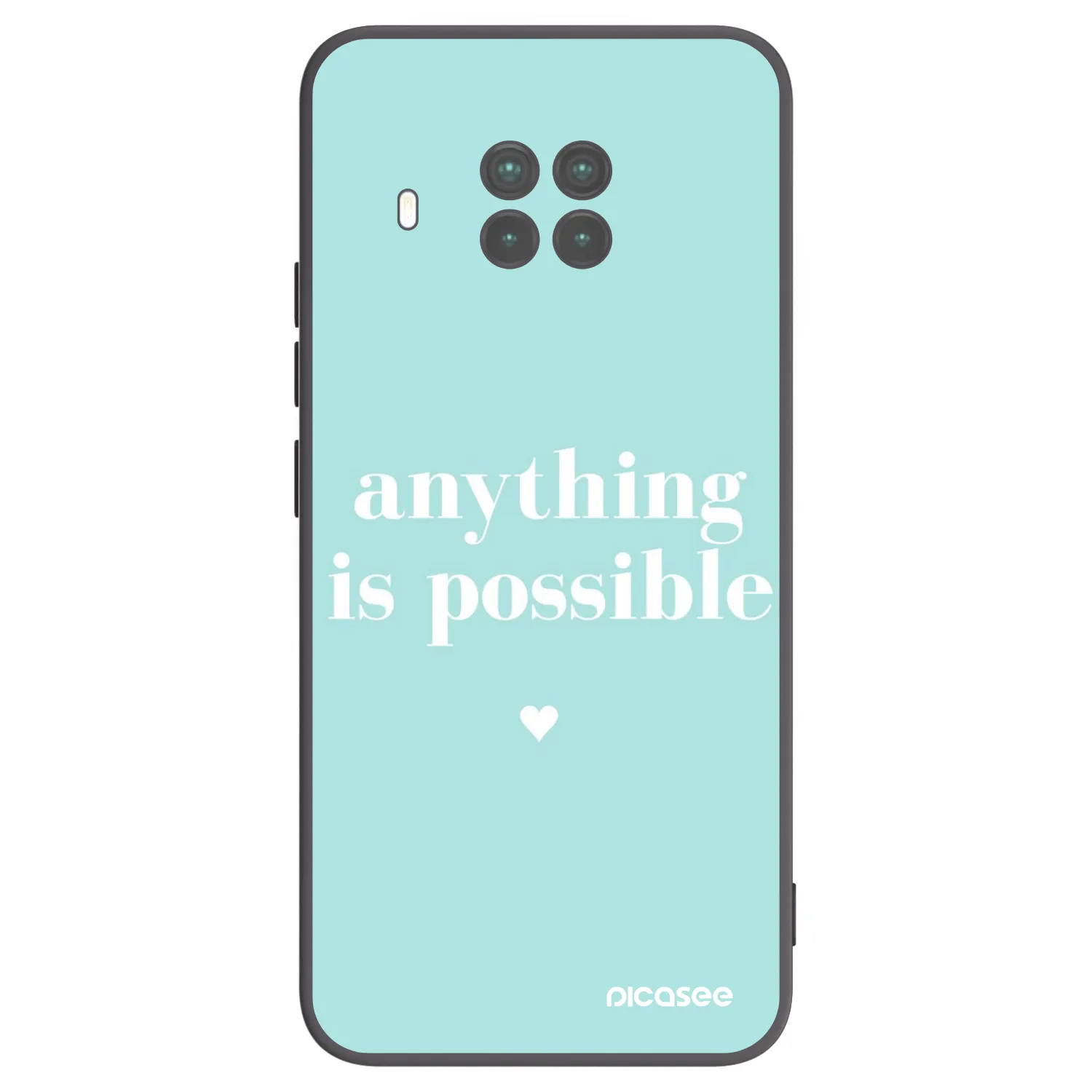 Picasee silikónový čierny obal pre Xiaomi Mi 10T Lite - Anything is possible
