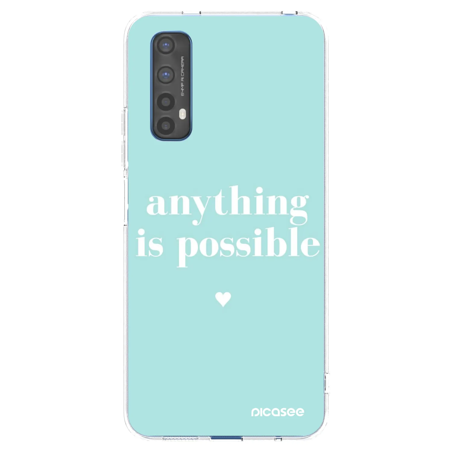 Picasee silikónový prehľadný obal pre Realme 7 - Anything is possible
