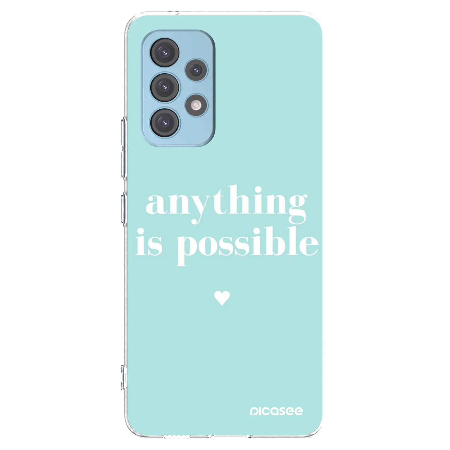 Silikónový prehľadný obal pre Samsung Galaxy A53 5G A536 - Anything is possible