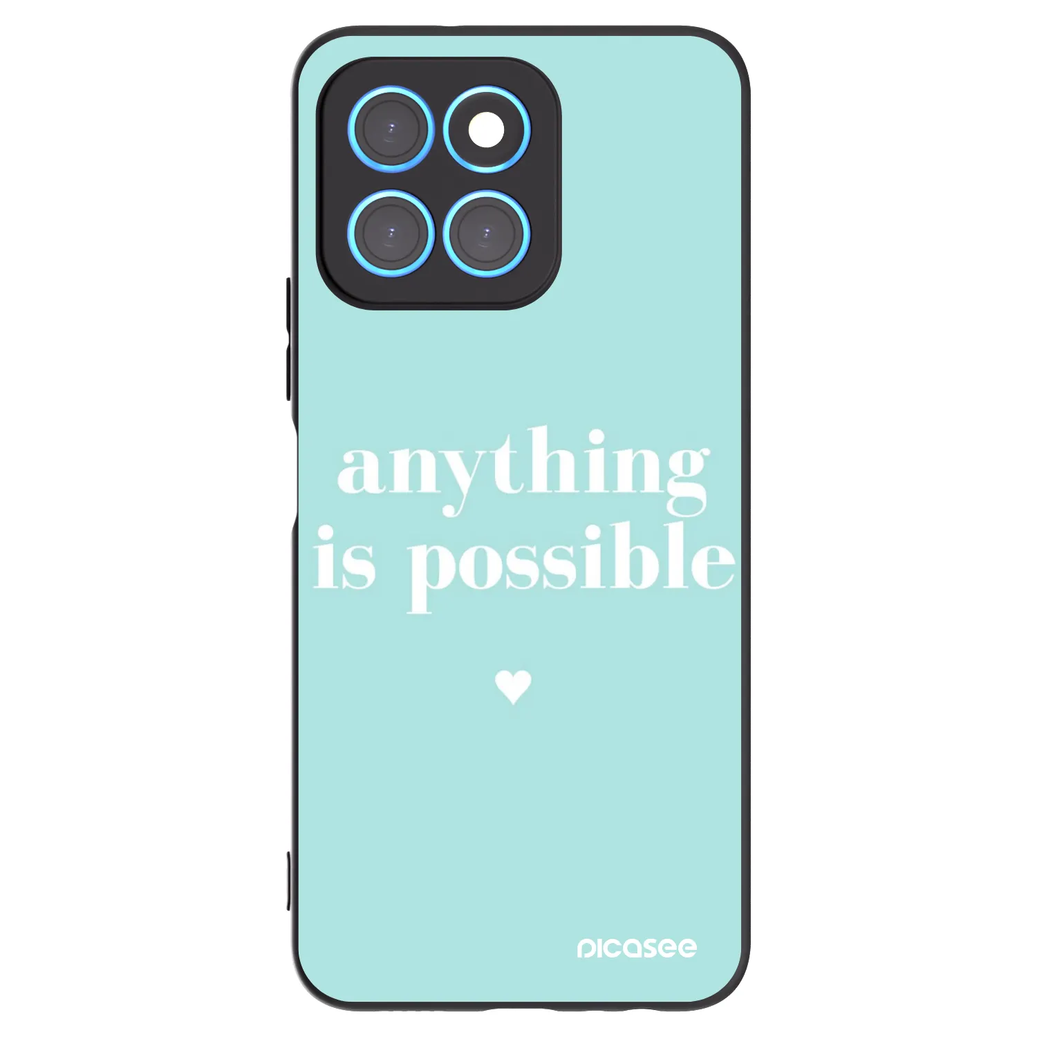 Picasee silikónový čierny obal pre Honor X6 - Anything is possible