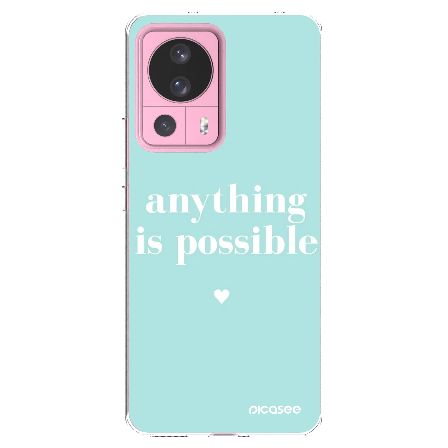 Silikónový prehľadný obal pre Xiaomi 13 Lite - Anything is possible