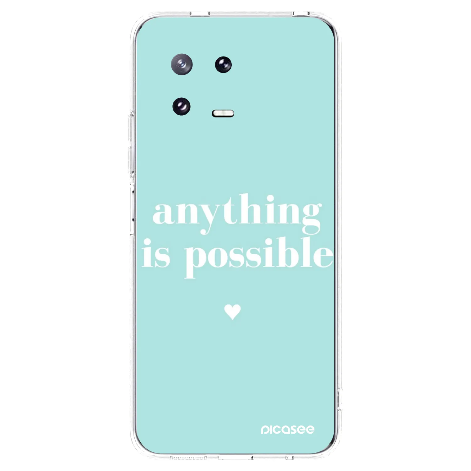Silikónový prehľadný obal pre Xiaomi 13 Pro - Anything is possible