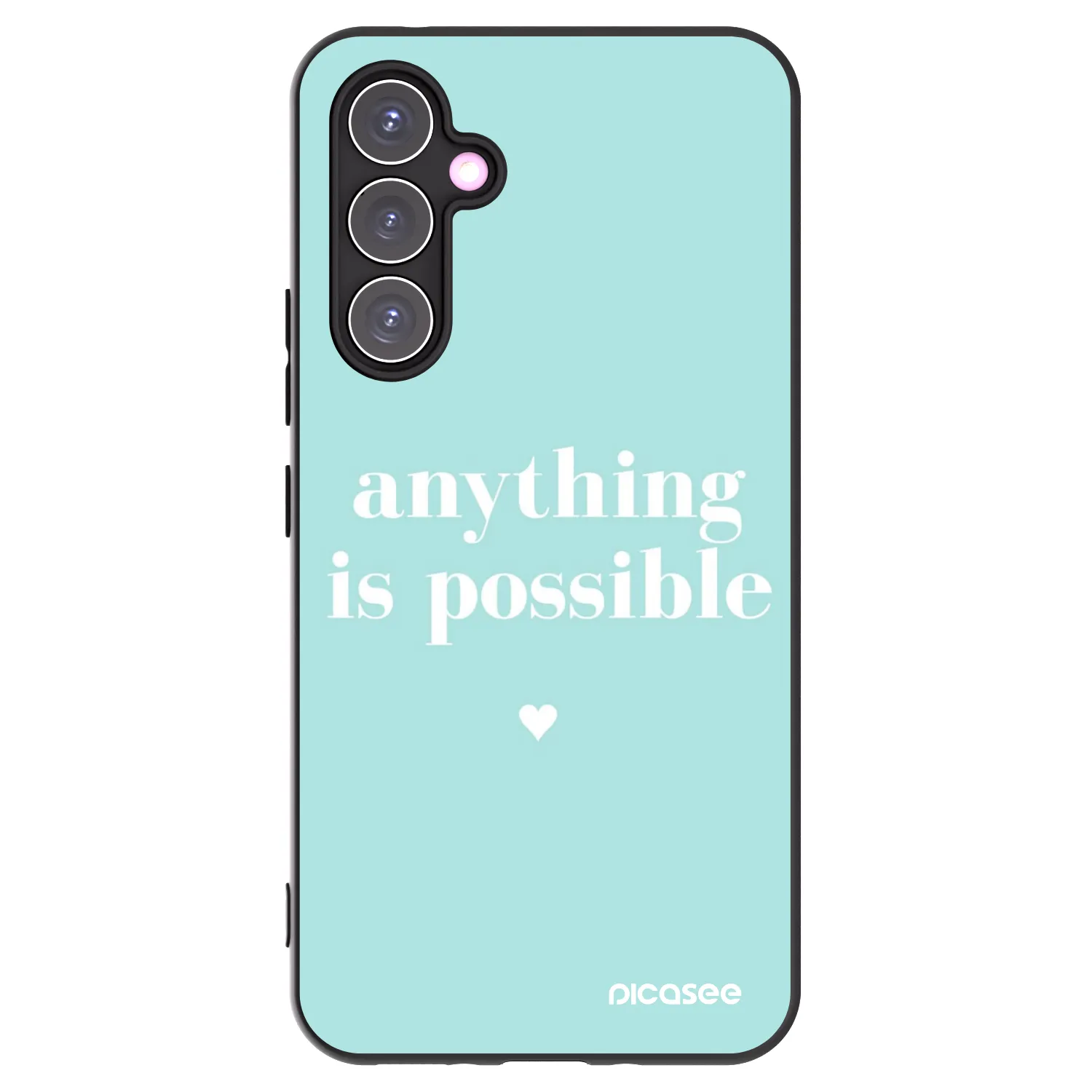Picasee silikónový čierny obal pre Samsung Galaxy A54 5G A546B - Anything is possible