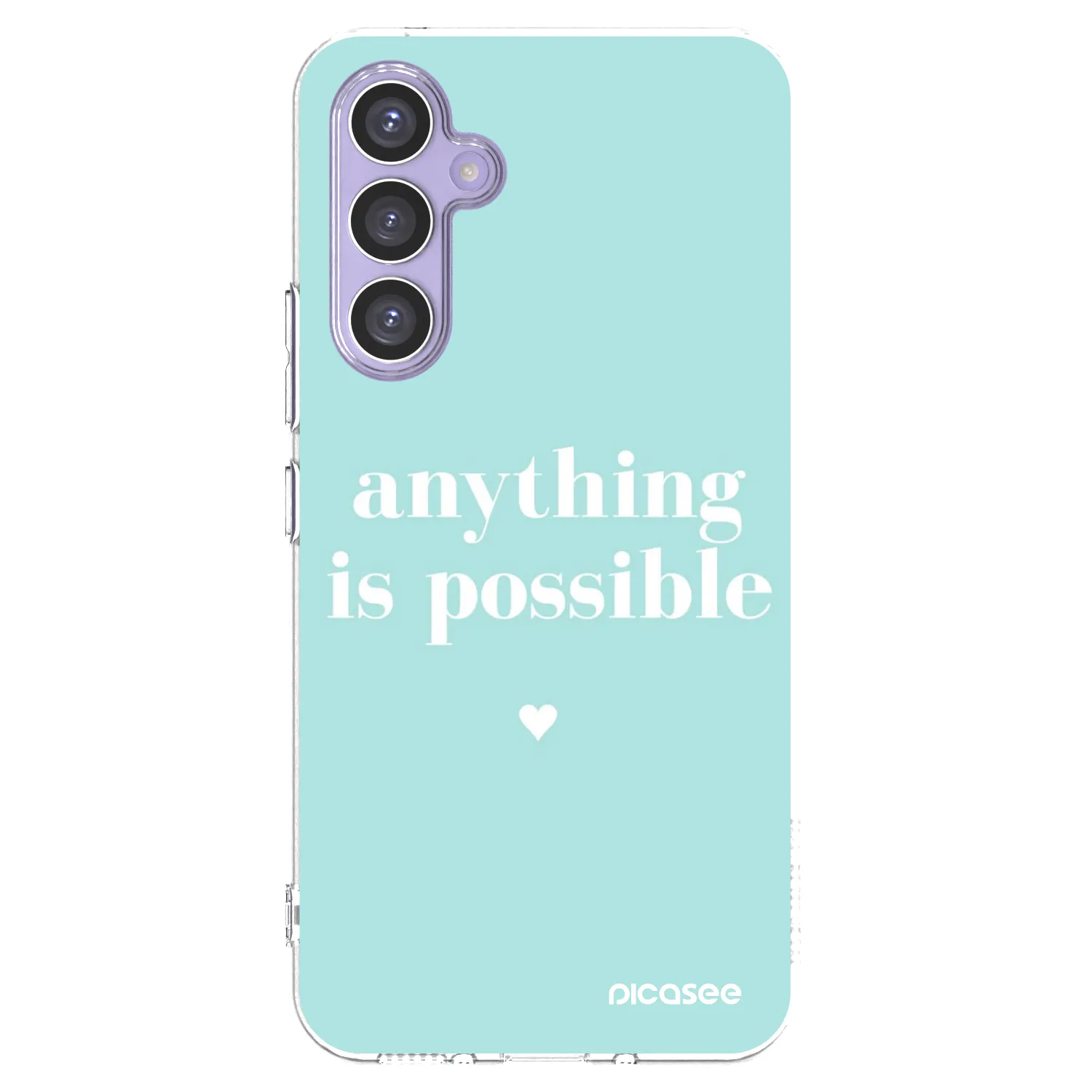 Picasee silikónový prehľadný obal pre Samsung Galaxy A54 5G A546B - Anything is possible