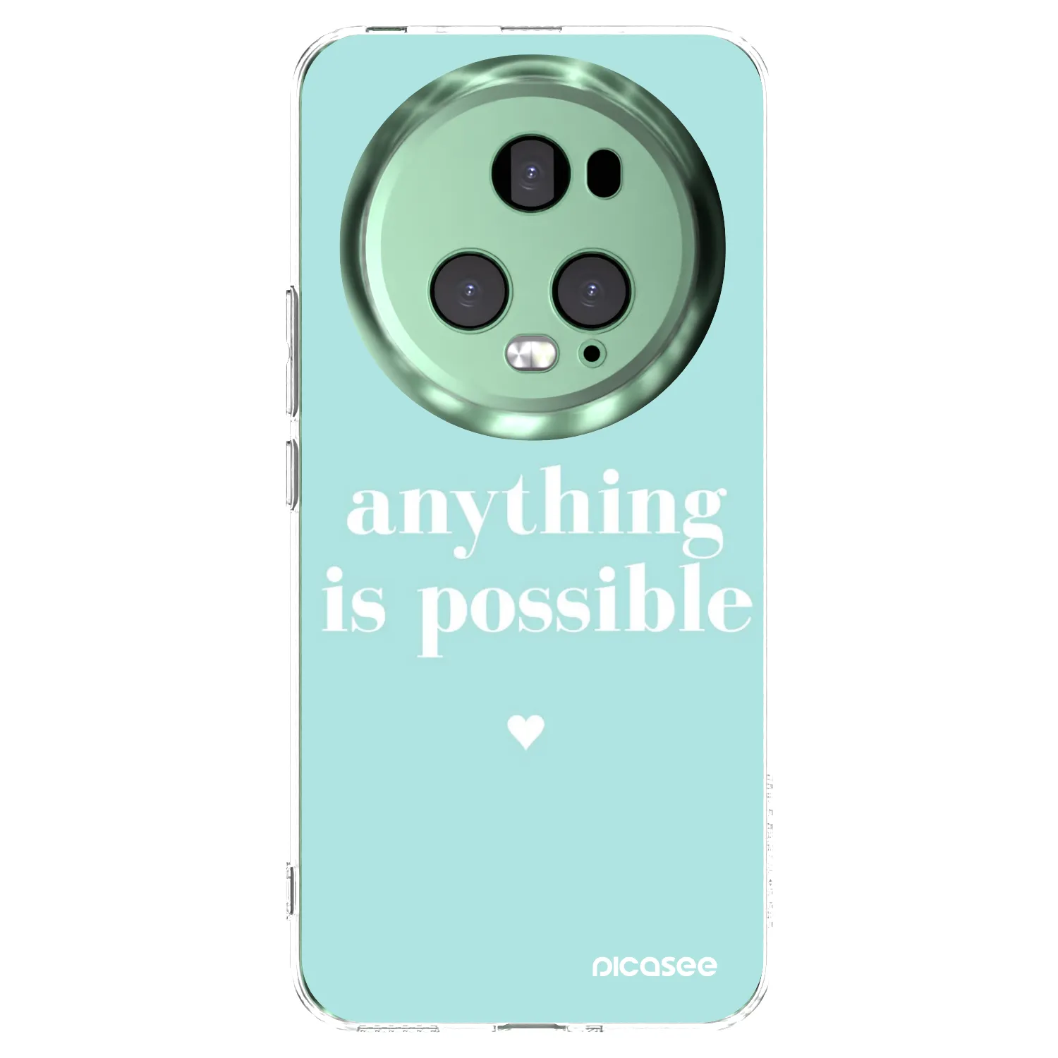 Picasee silikónový prehľadný obal pre Honor Magic5 Pro - Anything is possible