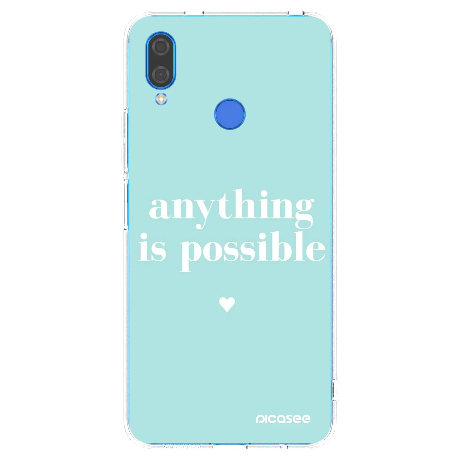 Silikónový prehľadný obal pre Huawei Nova 3 - Anything is possible