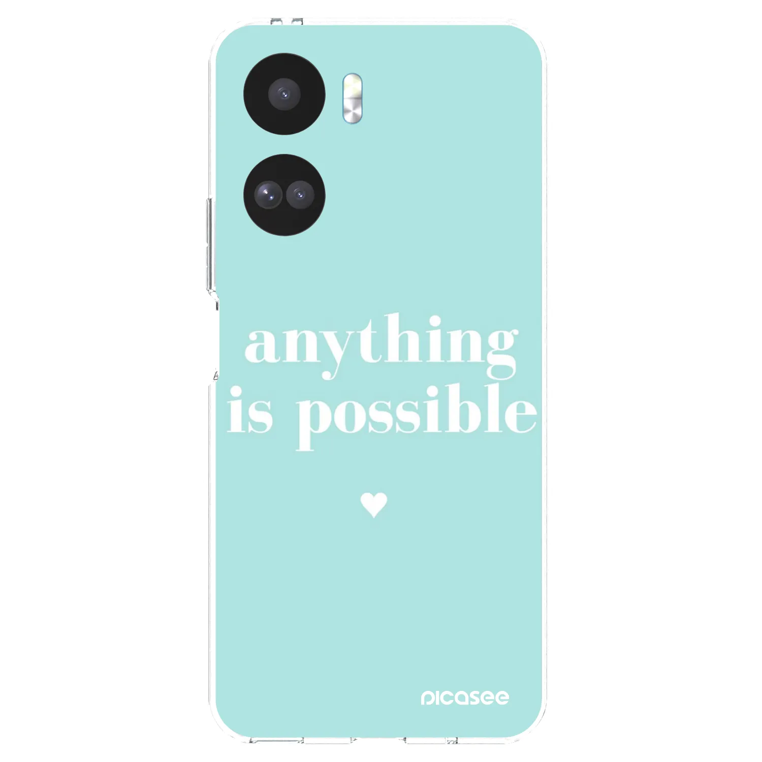 Silikónový prehľadný obal pre Honor 90 Lite 5G - Anything is possible