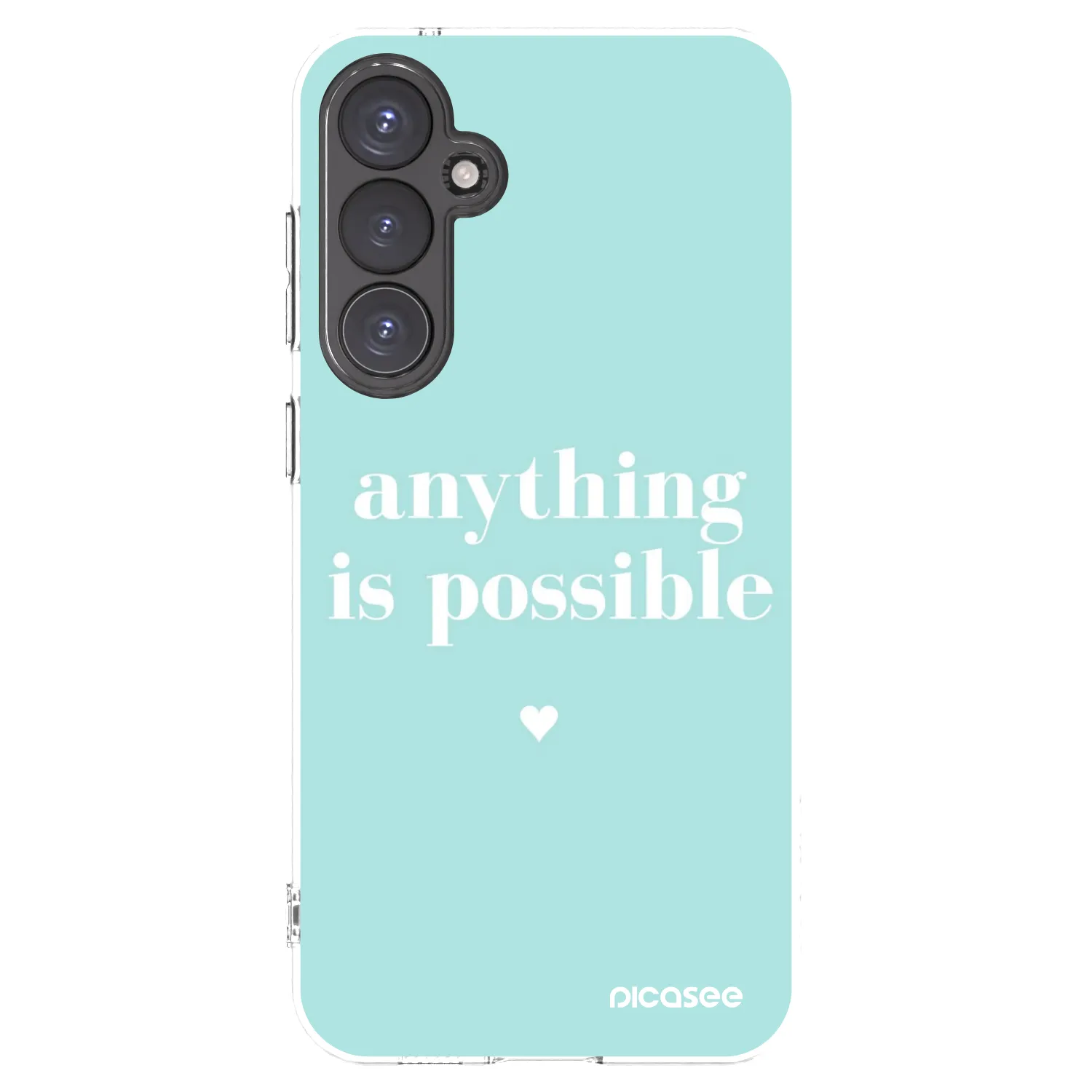 Picasee silikónový prehľadný obal pre Samsung Galaxy S23 FE S711B - Anything is possible