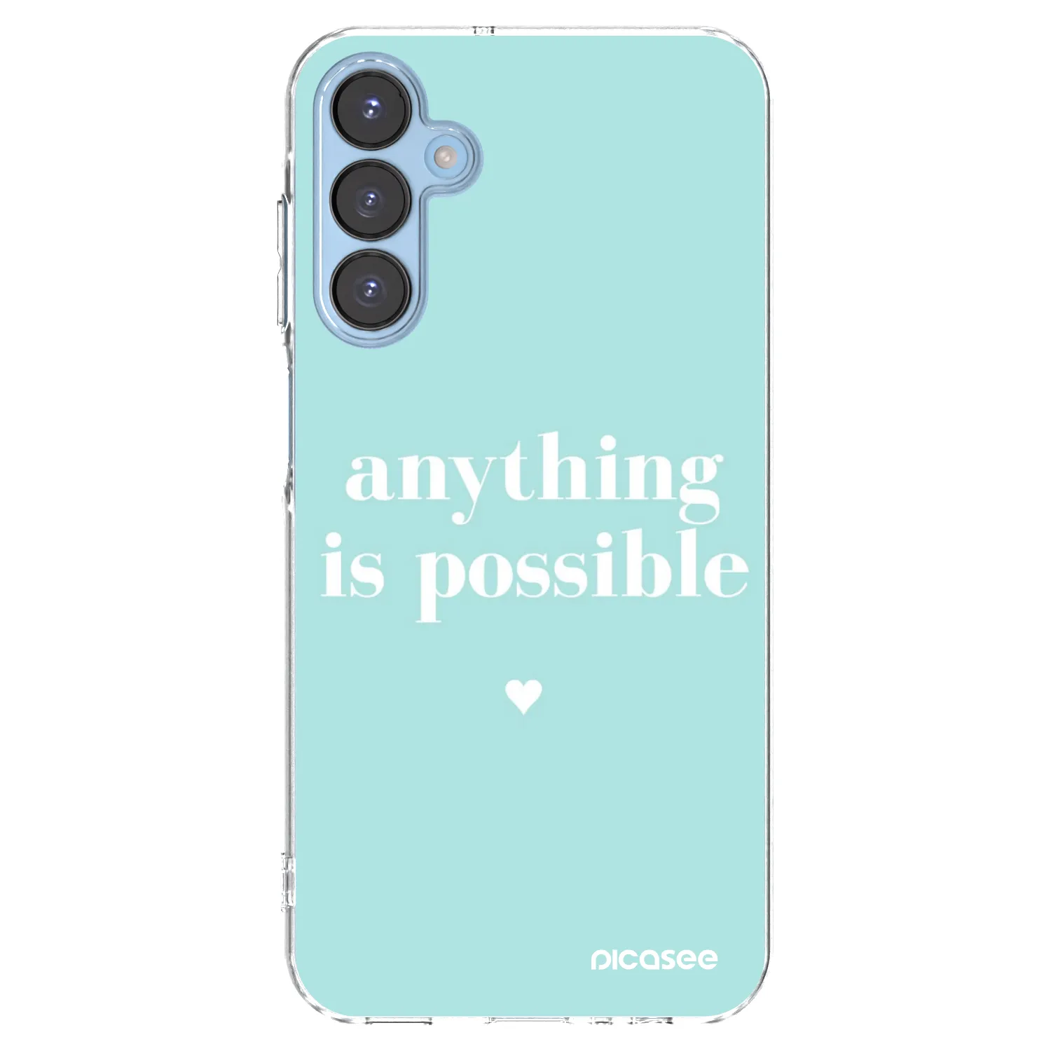 Picasee silikónový prehľadný obal pre Samsung Galaxy A15 A156B 5G - Anything is possible