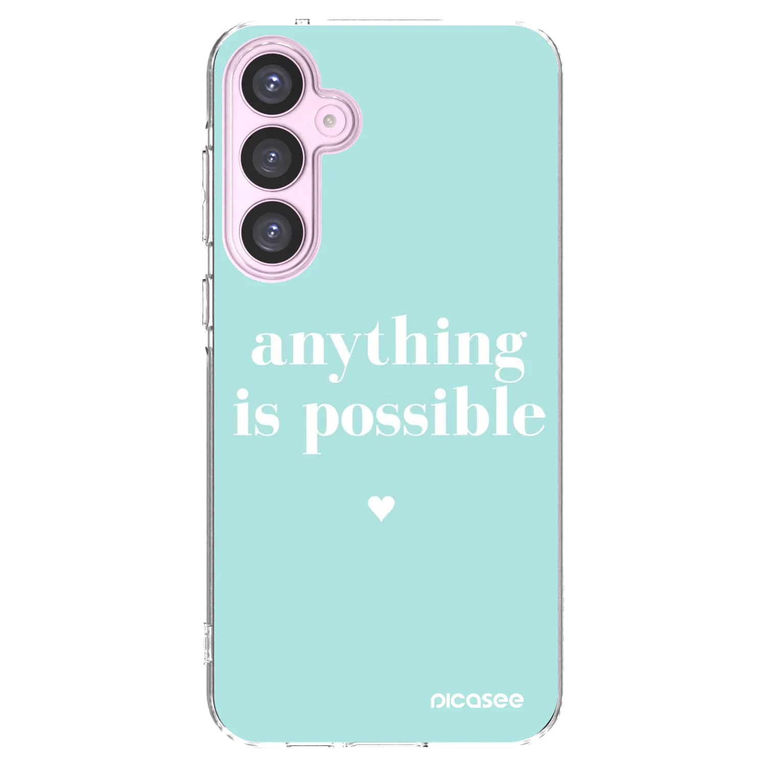 Picasee silikónový prehľadný obal pre Samsung Galaxy A55 5G A556B - Anything is possible