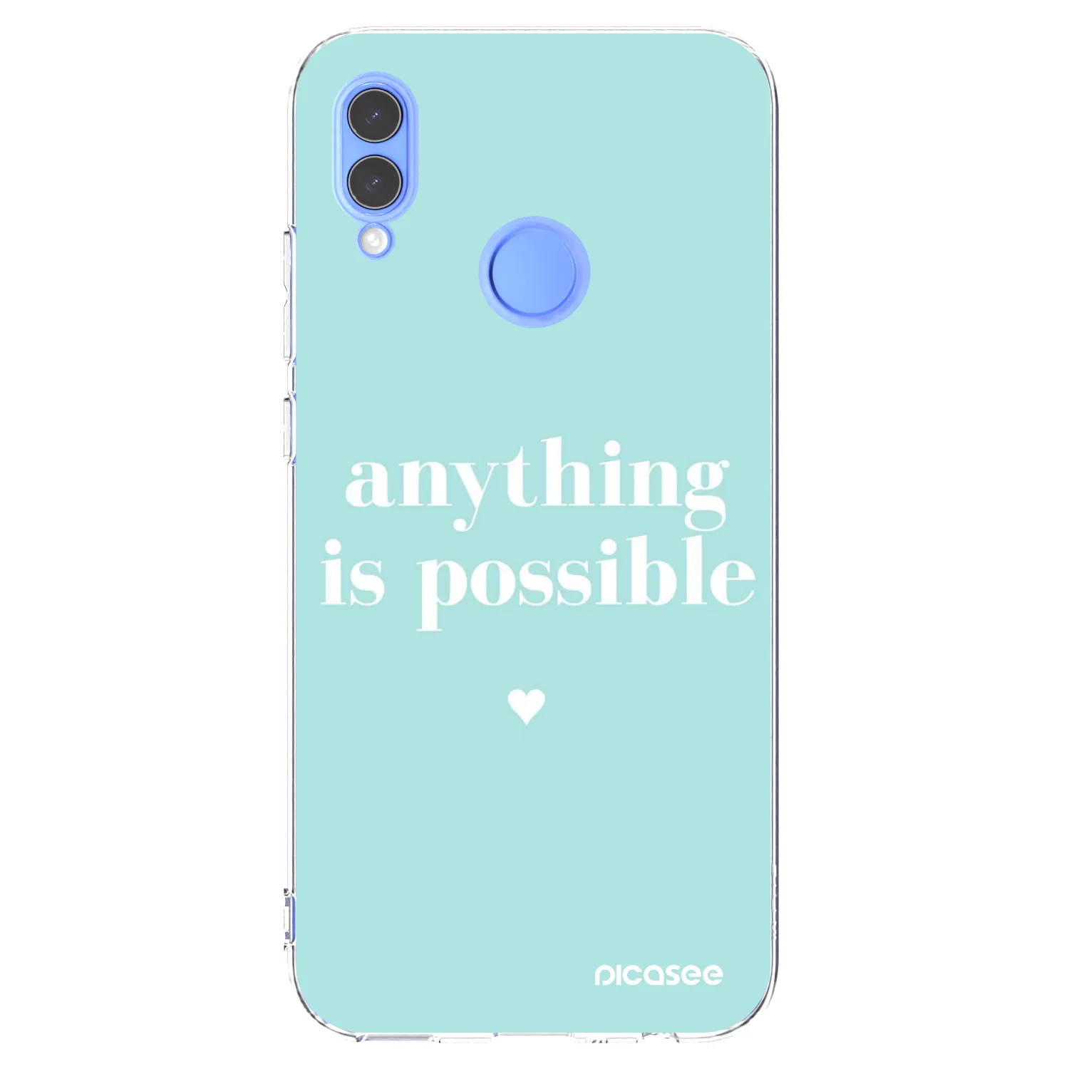 Silikónový prehľadný obal pre Honor 10 Lite - Anything is possible