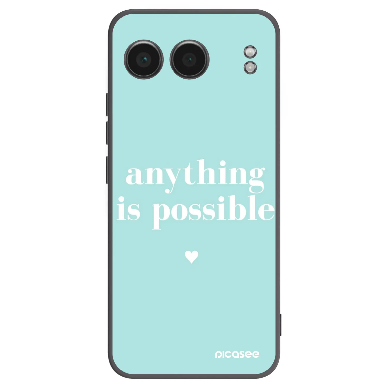 Picasee silikónový čierny obal pre OnePlus Nord 4 - Anything is possible