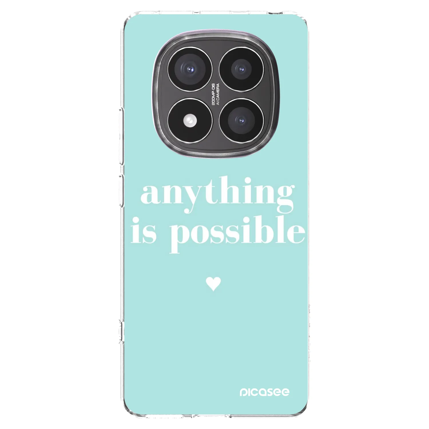Silikónový prehľadný obal pre Xiaomi Redmi Note 14 Pro+ 5G - Anything is possible