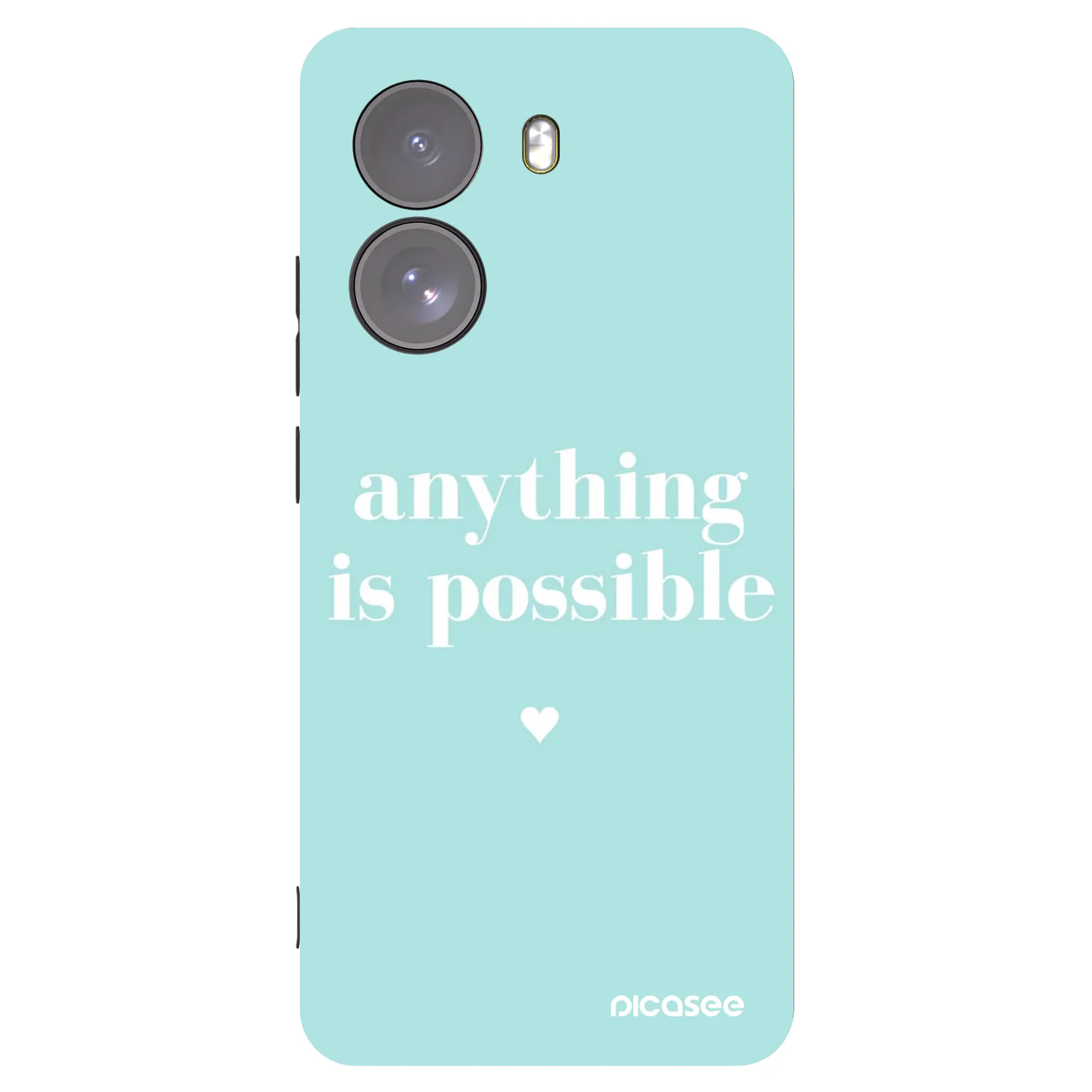 Picasee silikónový čierny obal pre Xiaomi Poco X7 - Anything is possible