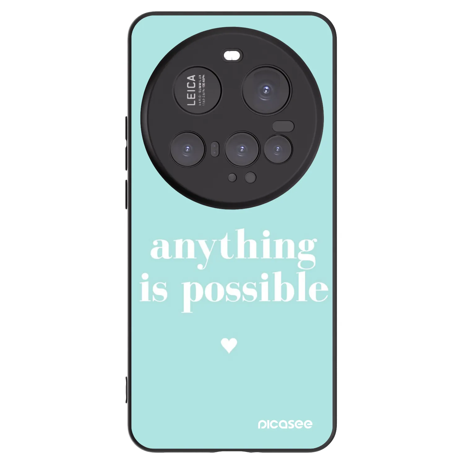 Silikónový čierny obal pre Xiaomi 15 Ultra - Anything is possible