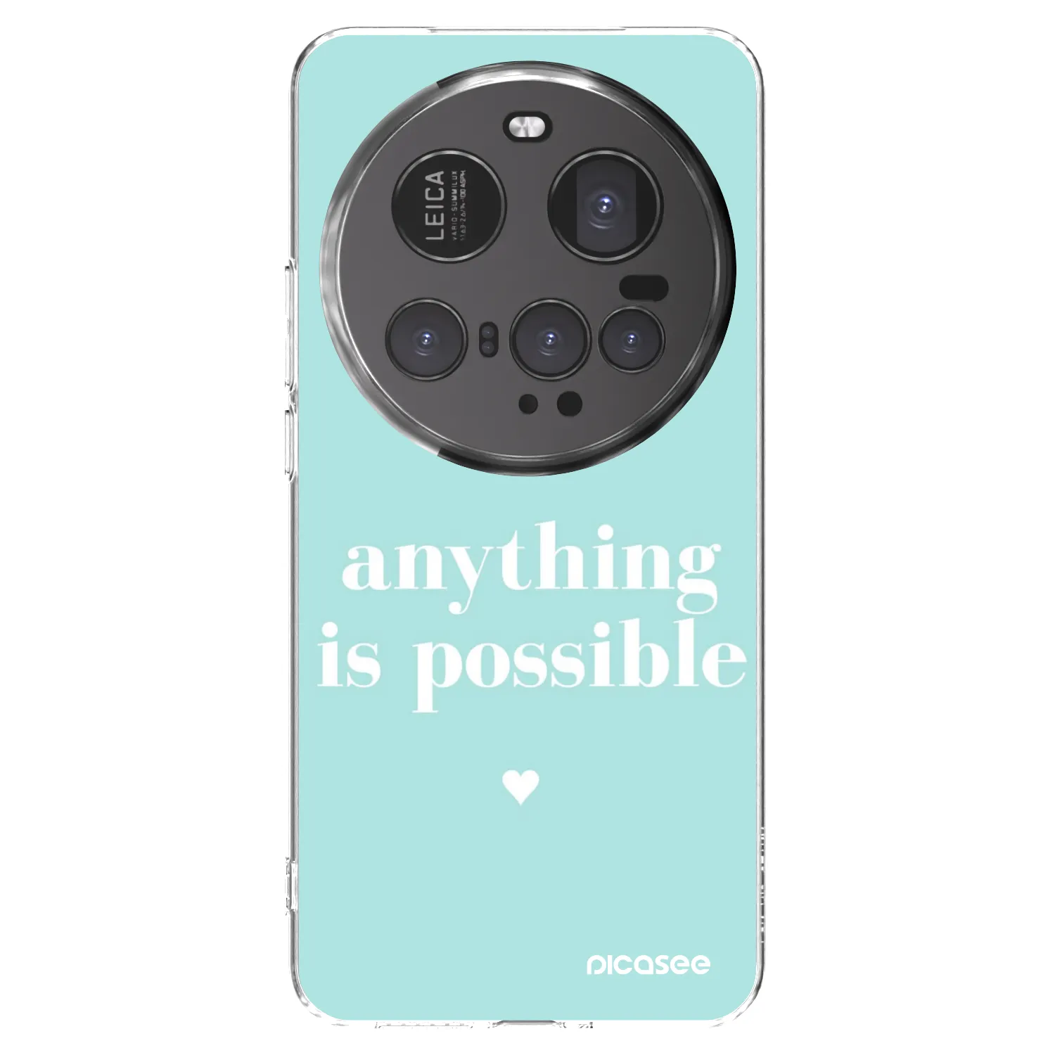 Silikónový prehľadný obal pre Xiaomi 15 Ultra - Anything is possible