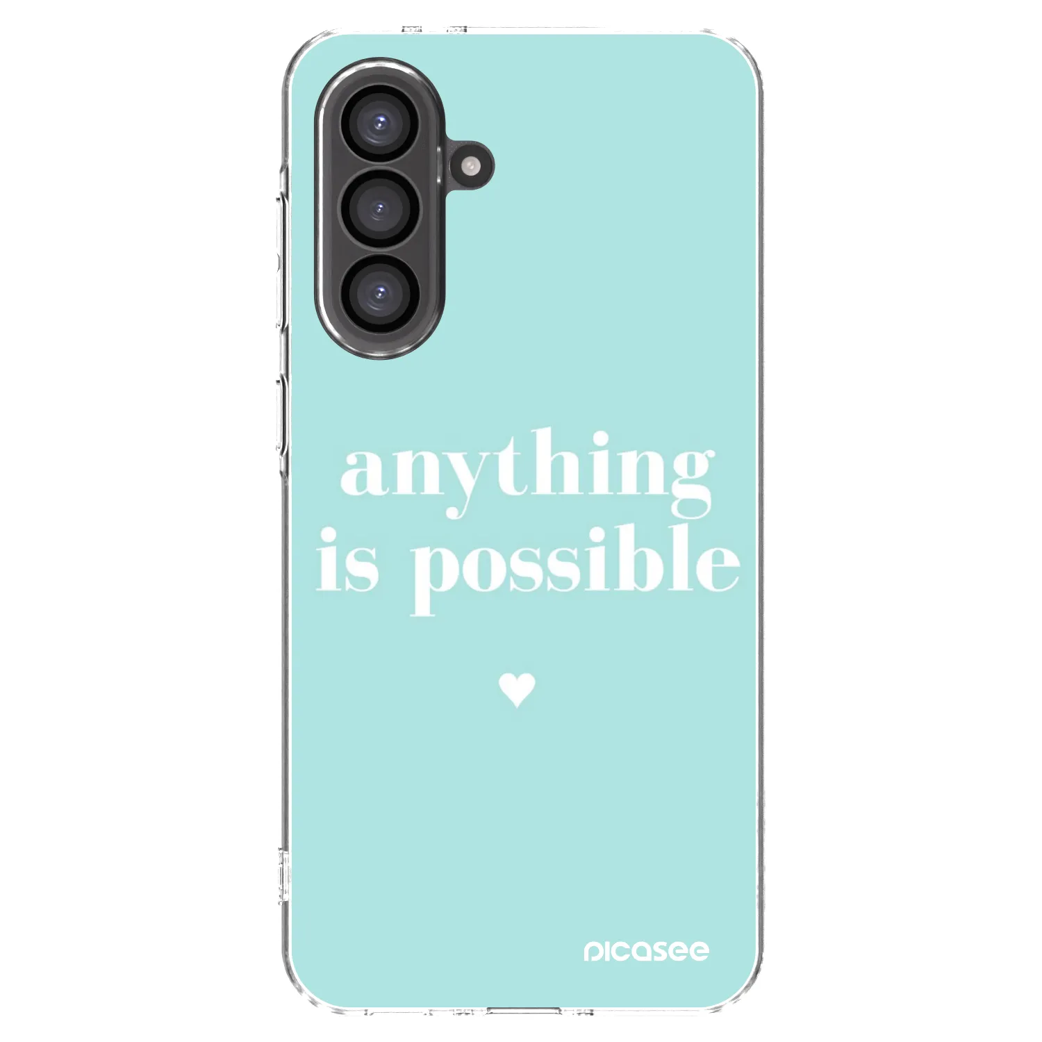 Picasee silikónový prehľadný obal pre Samsung Galaxy A36 5G - Anything is possible