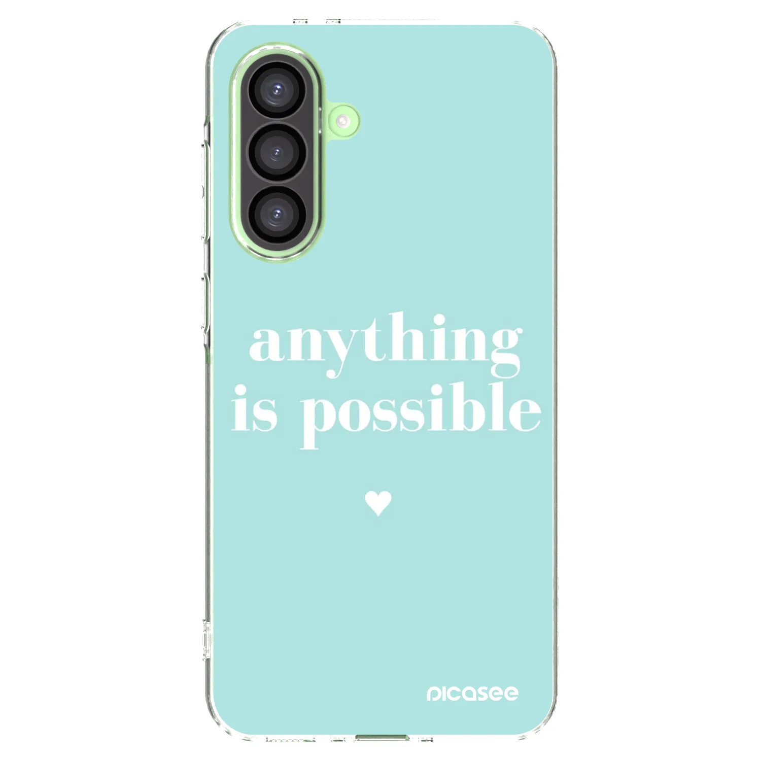 Picasee silikónový prehľadný obal pre Samsung Galaxy A26 5G A266B - Anything is possible