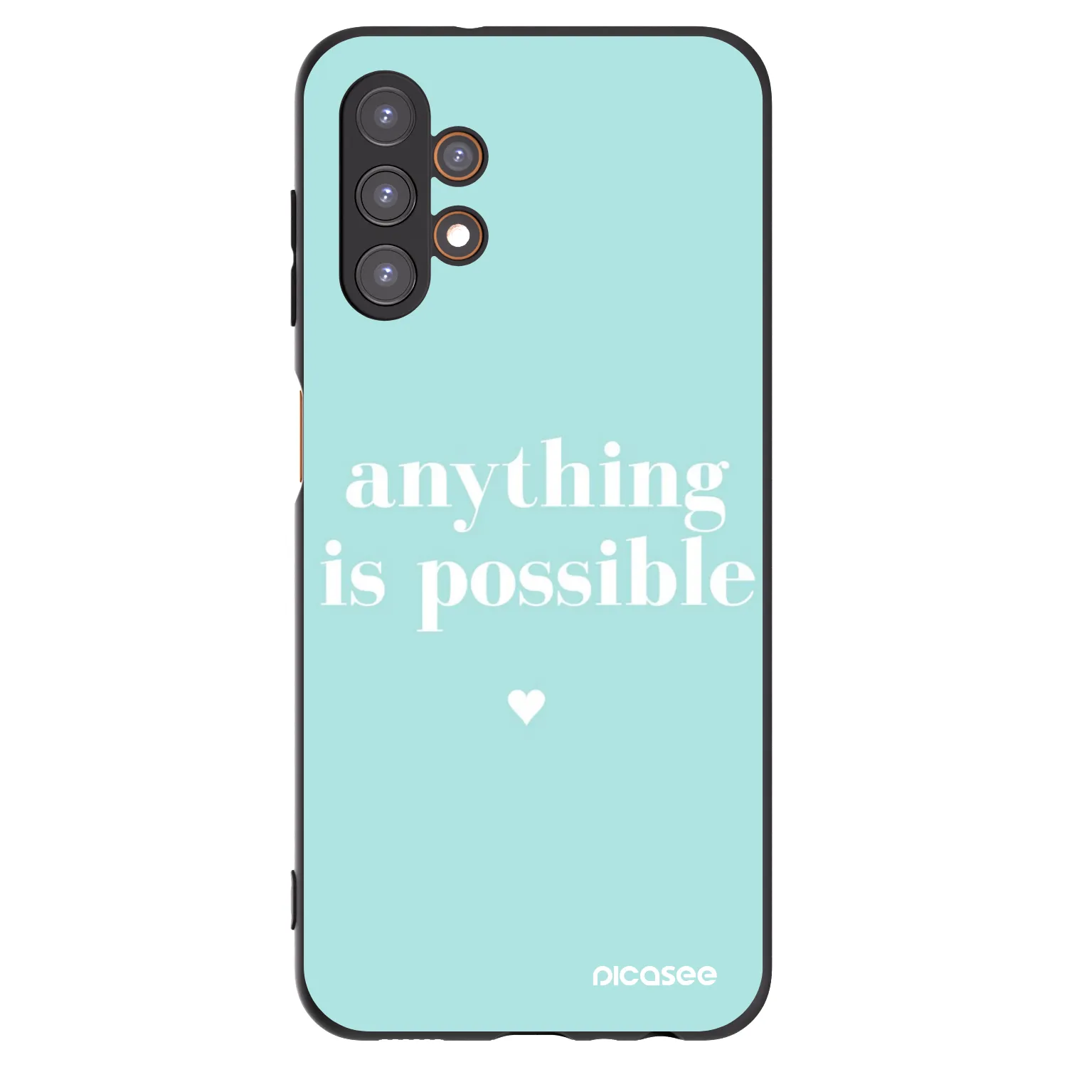 Picasee silikónový čierny obal pre Samsung Galaxy A13 5G - Anything is possible