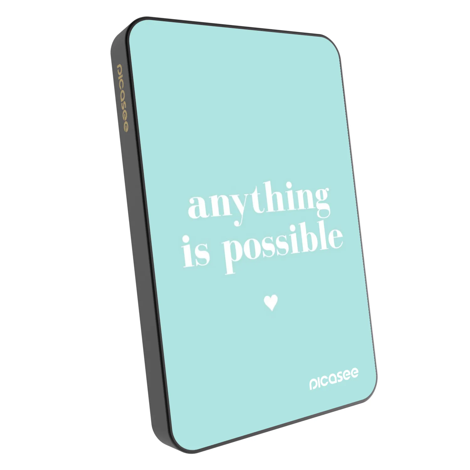 Picasee Powerbanka s MagSafe 5 000 mAh Šedá - Anything is possible