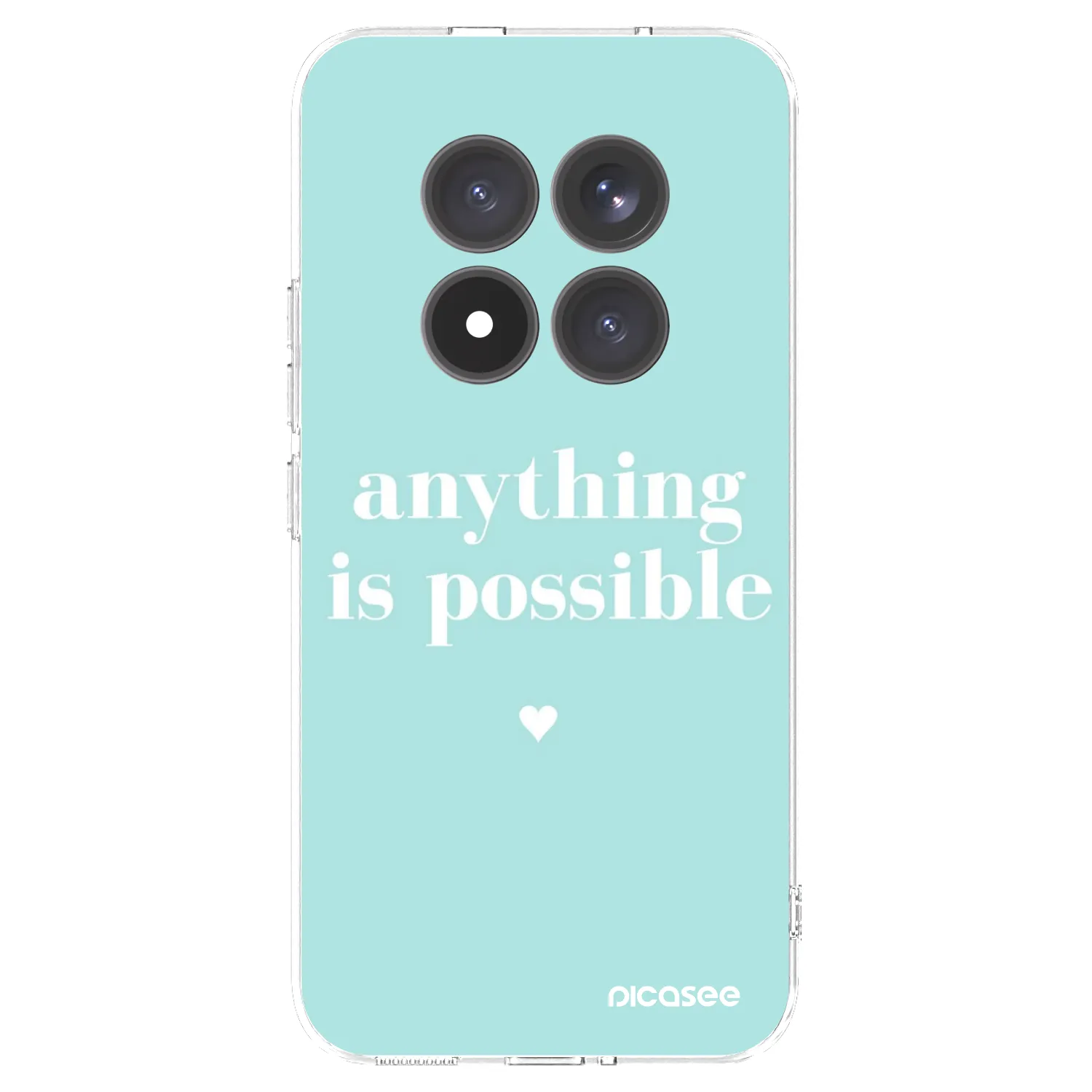 Silikónový prehľadný obal pre Xiaomi Redmi Note 15 Pro+ - Anything is possible