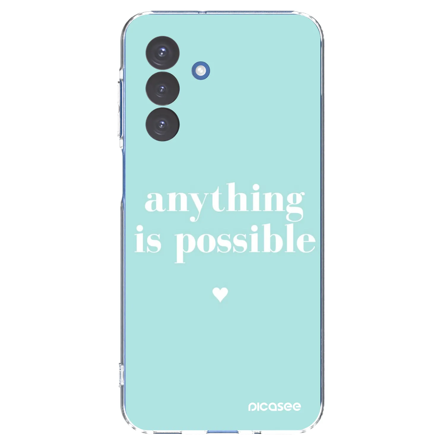 Picasee silikónový prehľadný obal pre Samsung Galaxy A17 5G - Anything is possible