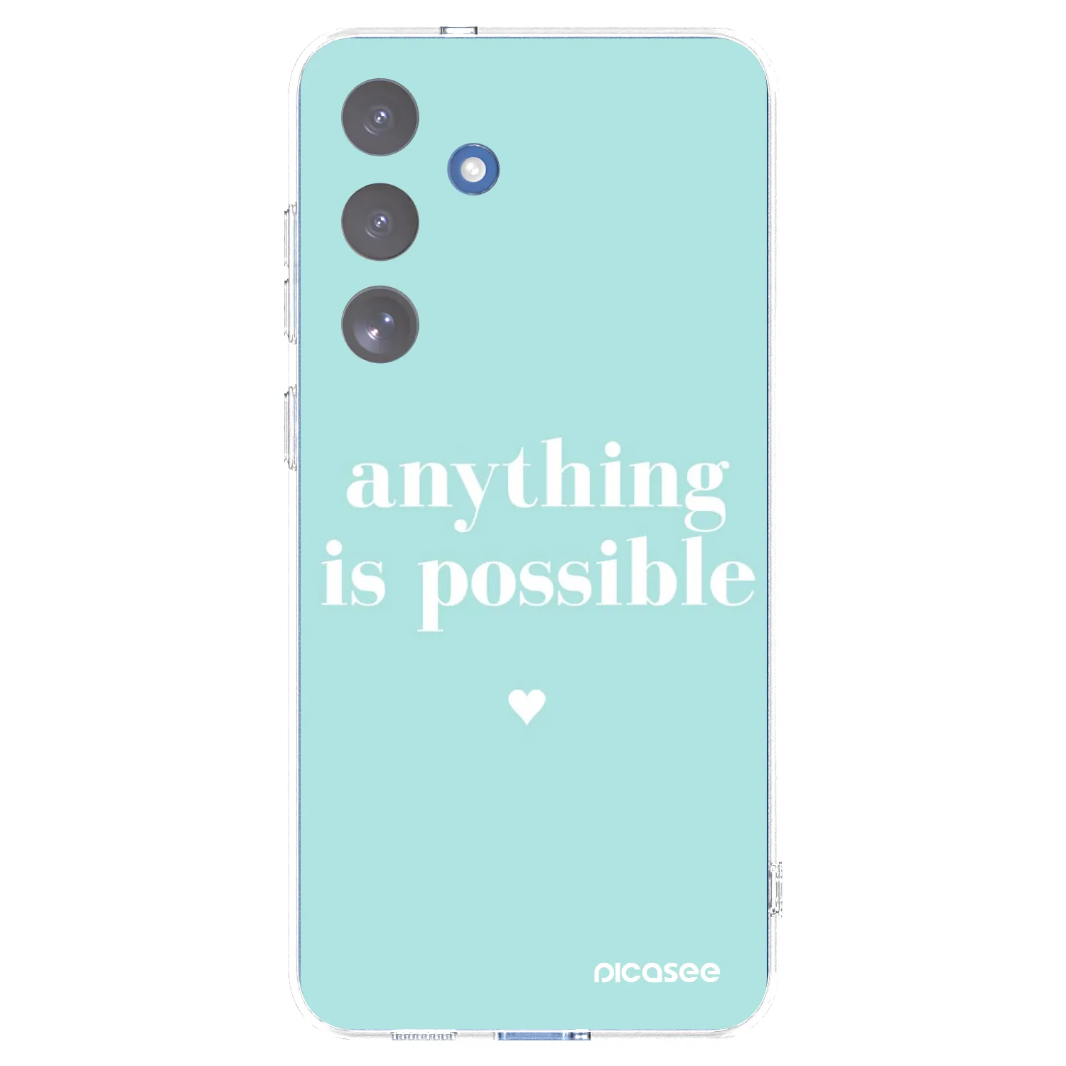 Picasee silikónový prehľadný obal pre Samsung Galaxy S25 FE 5G - Anything is possible