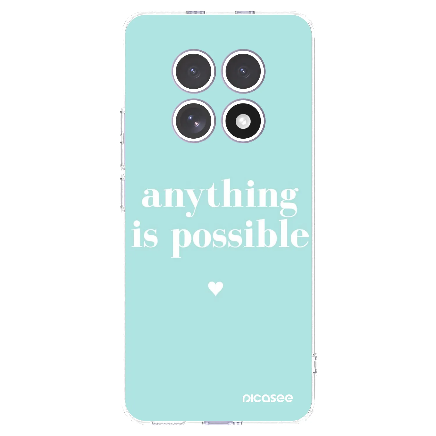 Silikónový prehľadný obal pre Xiaomi Redmi Note 15 - Anything is possible